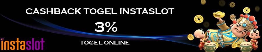 INSTASLOT CASHBACK TOGEL INSTATOGEL  3%